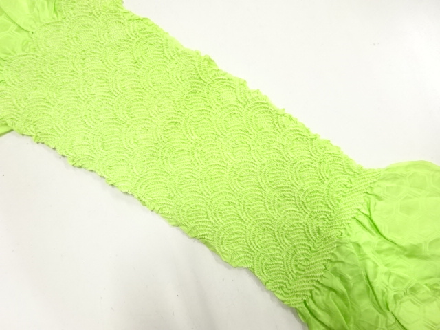 正絹　絞り　帯揚げ